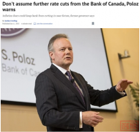 警告 | 加拿大央行不会再降息!关税冲击下,通胀恐再飙升!