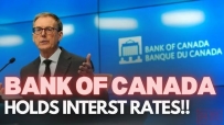 【地產新聞】美國關稅政策持續變動,加拿大央行按兵不動維持基准利率2.75%